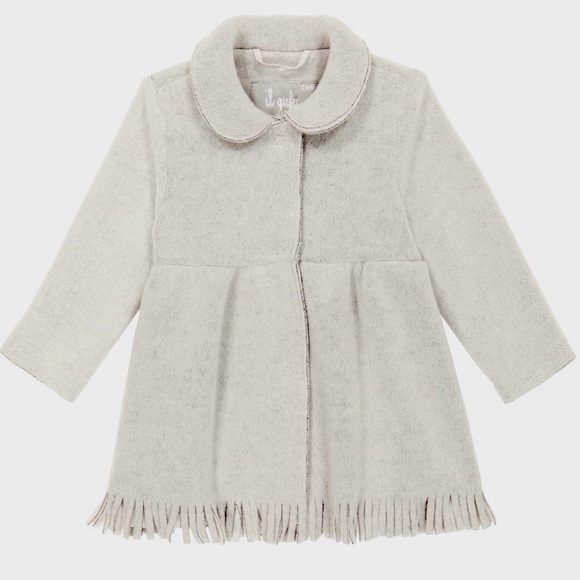 Il Gufo Gray Kids Pea Coat - Picture 2 of 8